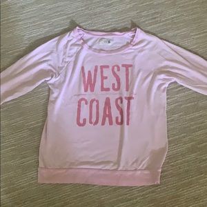 West Coast pink sweater
